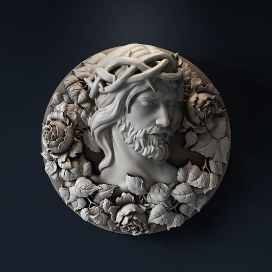 JESUS 3d stl - 3DWave.us