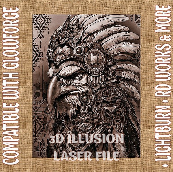 Native Animlas 3d illusion & laser - ready file - 3DWave.us