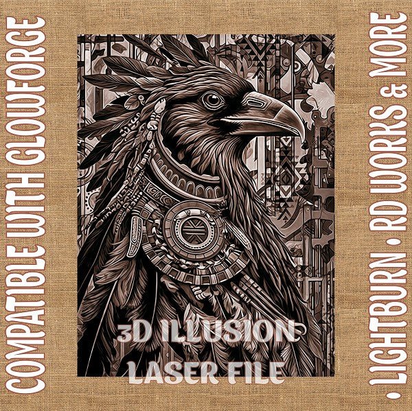 Native Animlas 3d illusion & laser - ready file - 3DWave.us