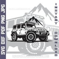 Thumbnail for Offroad car SVG laser ready files - 3DWave.us