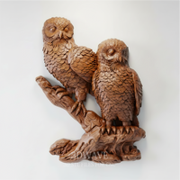 Thumbnail for Two Owls - 3D Model for CNC | Detailed Wildlife Carving STL File - 3DWave.us