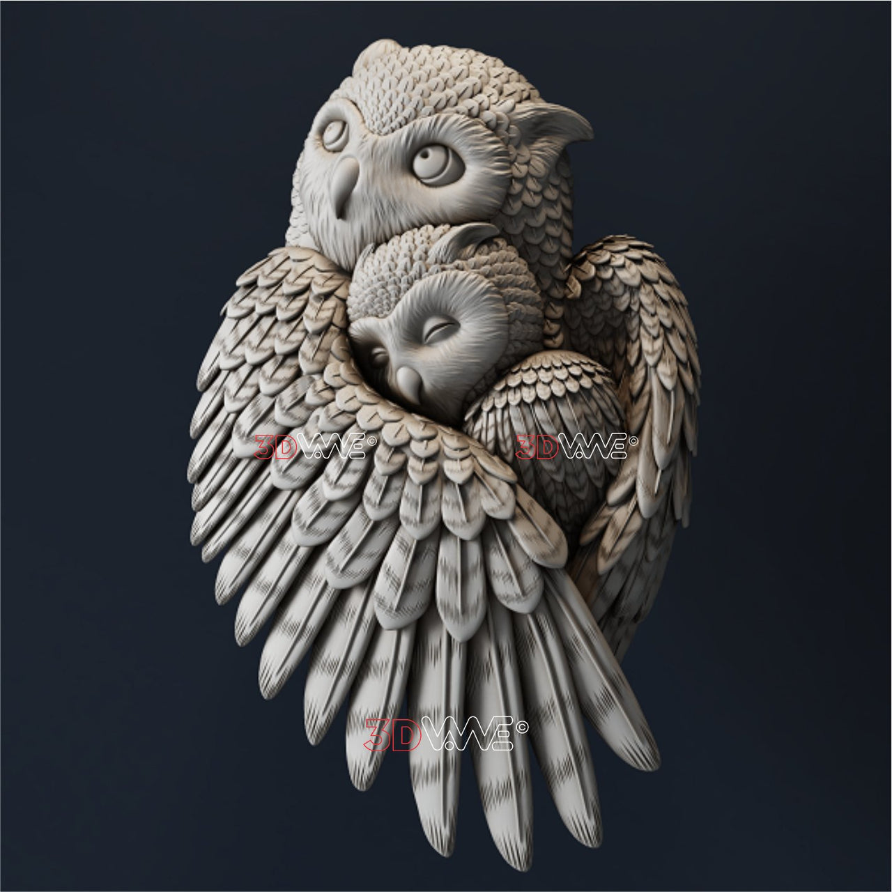 OWLS 3d stl - 3DWave.us