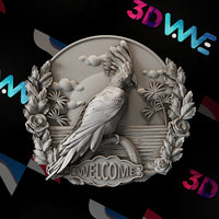 Thumbnail for PARROT 3d stl - 3DWave.us