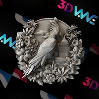 Thumbnail for PARROT 3d stl - 3DWave.us