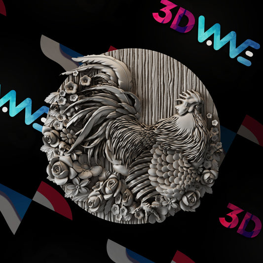 ROOSTER 3d stl - 3DWave.us