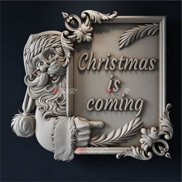 SANTA CLAUS 3d stl - 3DWave.us