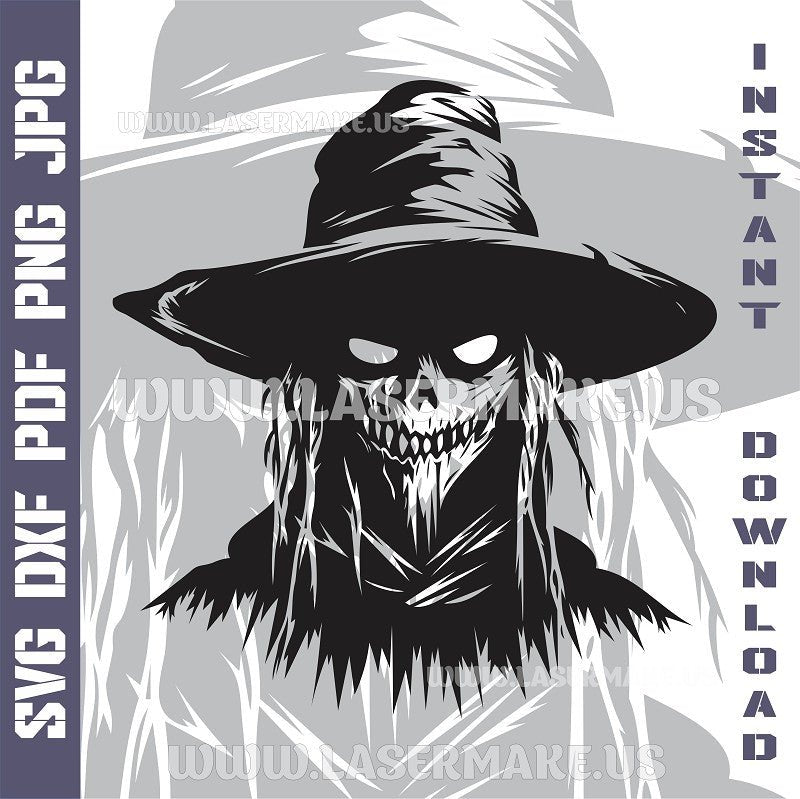 Scarecrow SVG laser ready files - 3DWave.us