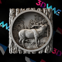 Thumbnail for Stag 3d stl - 3DWave.us