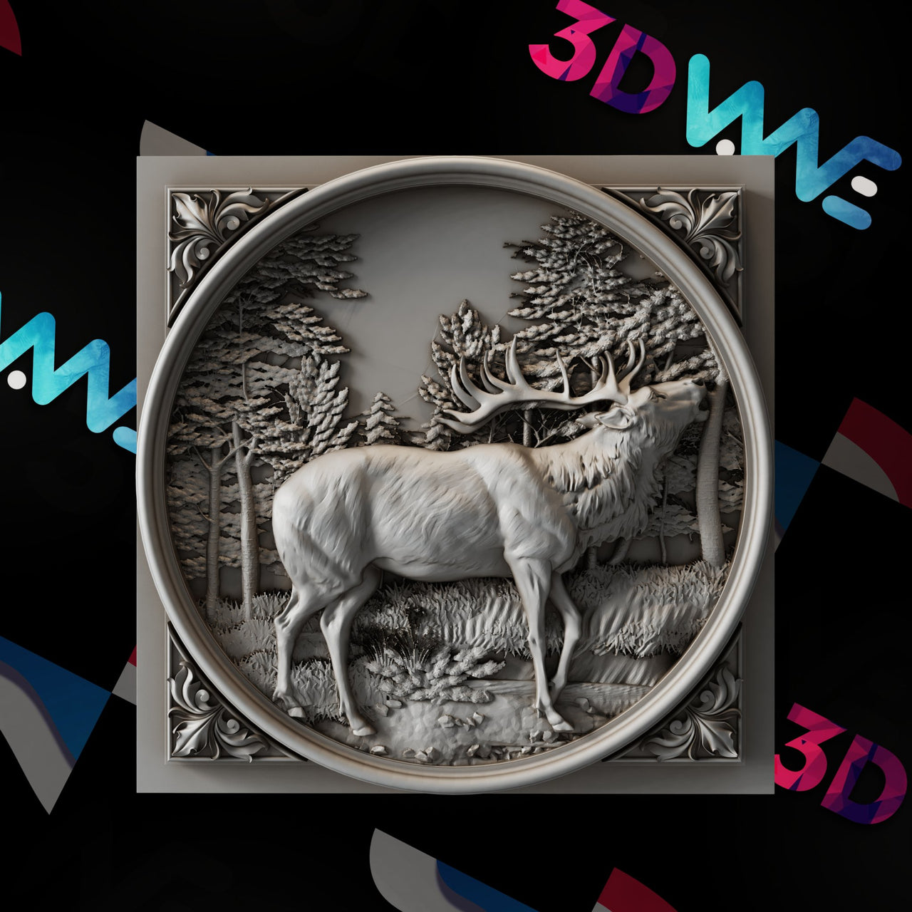 STAG 3d stl - 3DWave.us