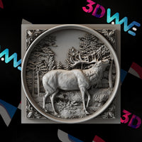 Thumbnail for STAG 3d stl - 3DWave.us