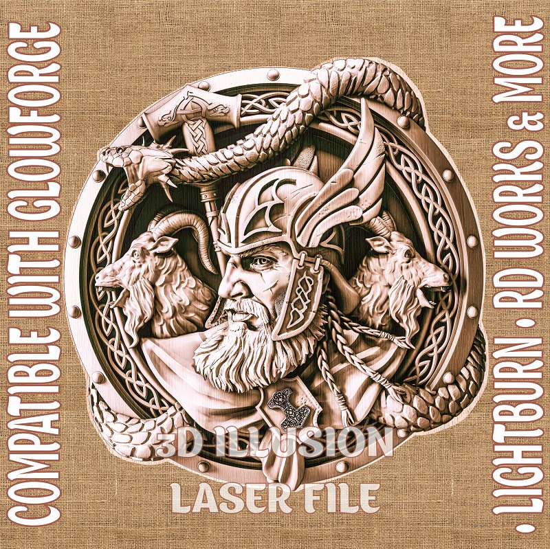 THOR 3d illusion & laser - ready files - 3DWave.us