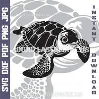 Thumbnail for Turtle SVG laser ready files - 3DWave.us