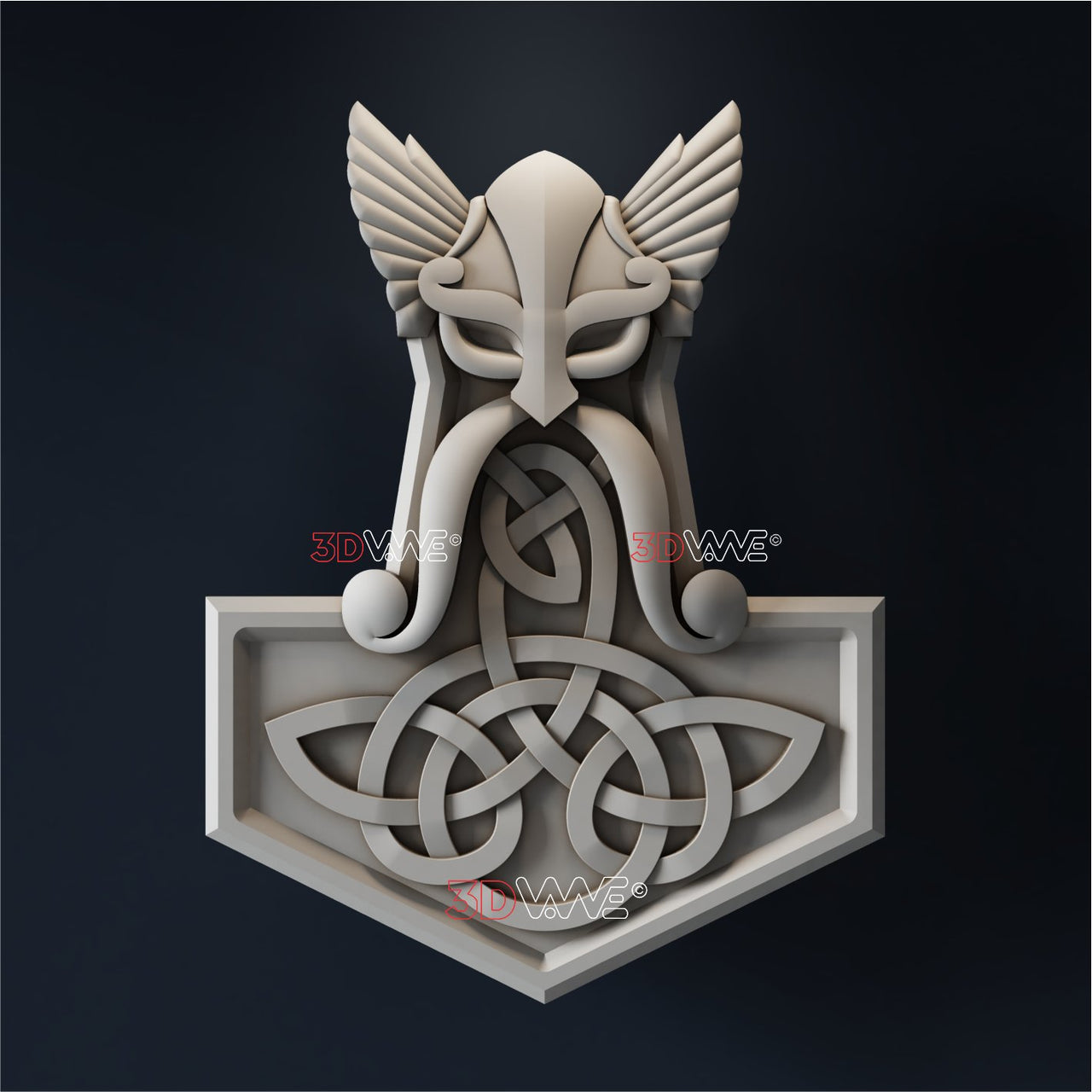 VIKING AXE 3D STL - 3DWave.us