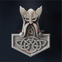 Thumbnail for VIKING AXE 3D STL - 3DWave.us