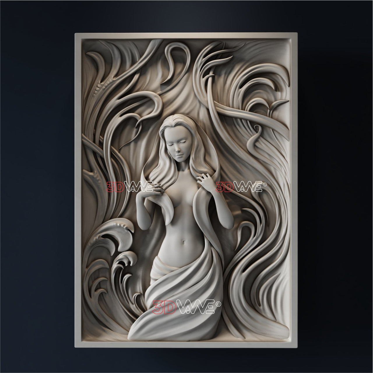 WOMAN 3D STL - 3DWave.us