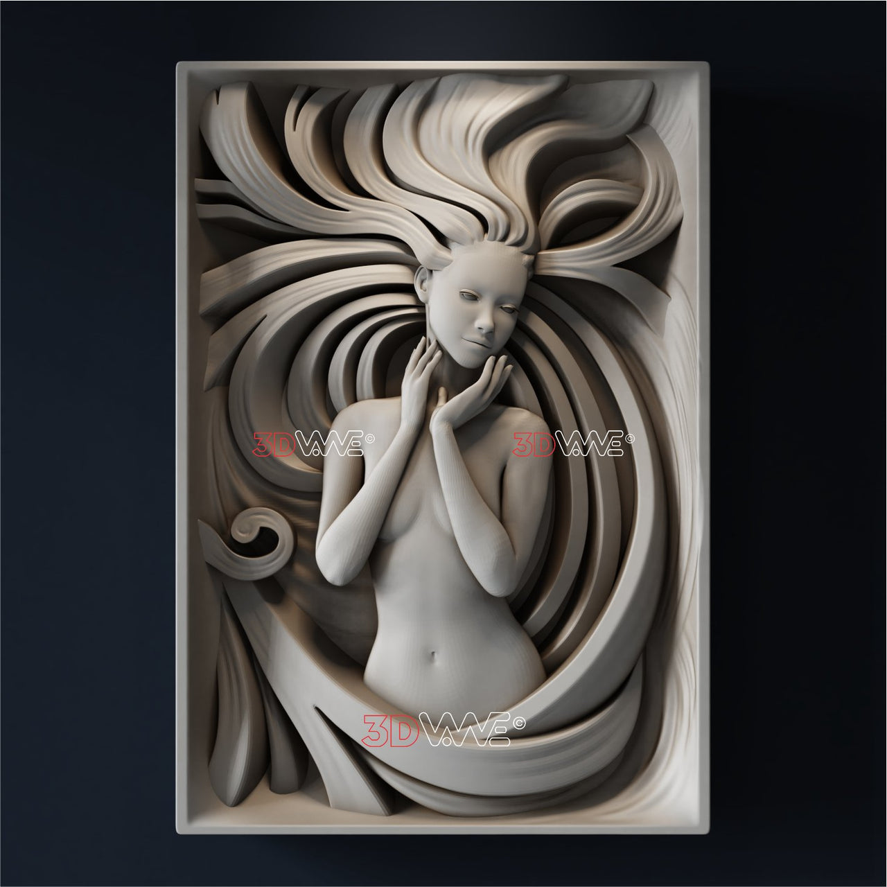 WOMAN 3D STL - 3DWave.us