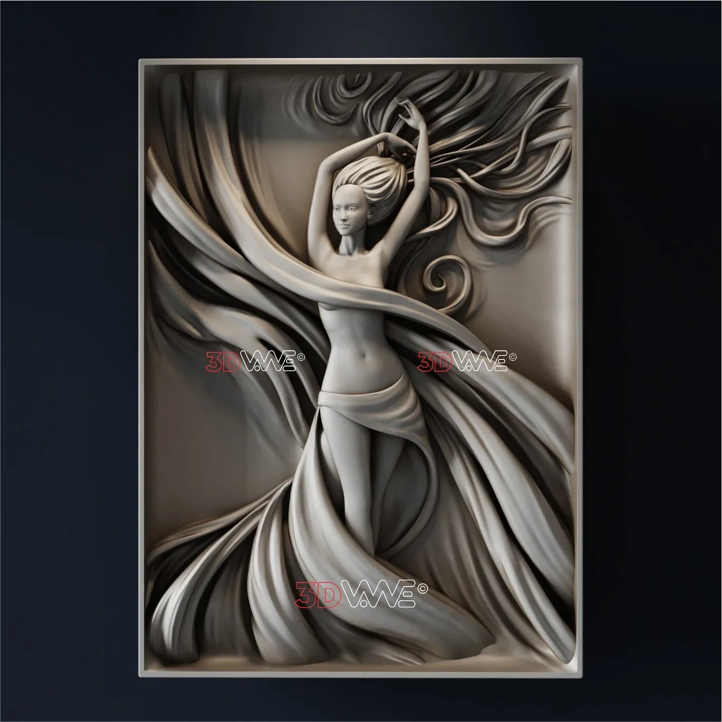 WOMAN 3D STL - 3DWave.us