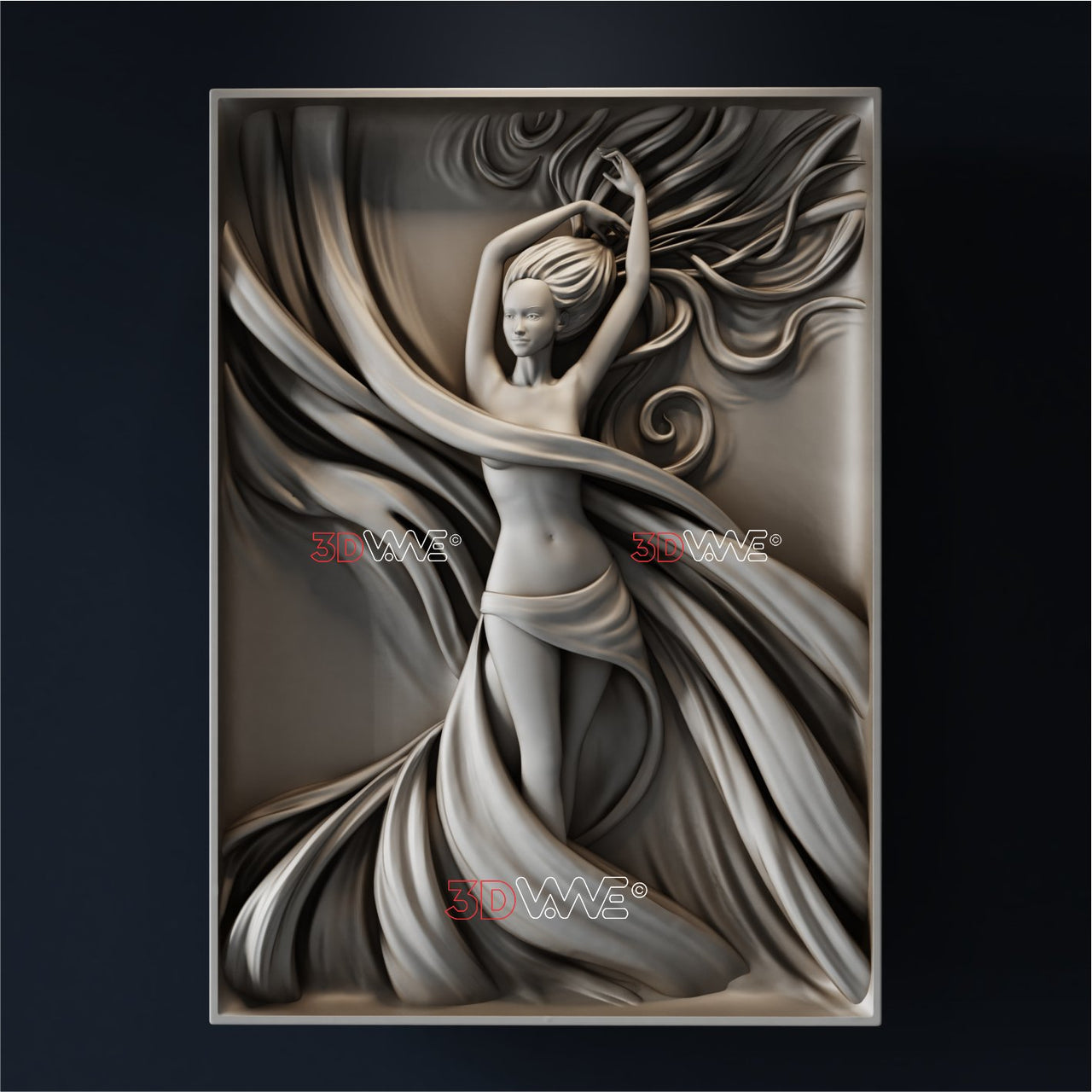 WOMAN 3D STL - 3DWave.us