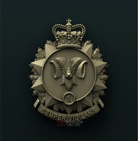 Thumbnail for 1 CANADIAN MECHANIZED BRIGADE GROUP 3D STL 3DWave