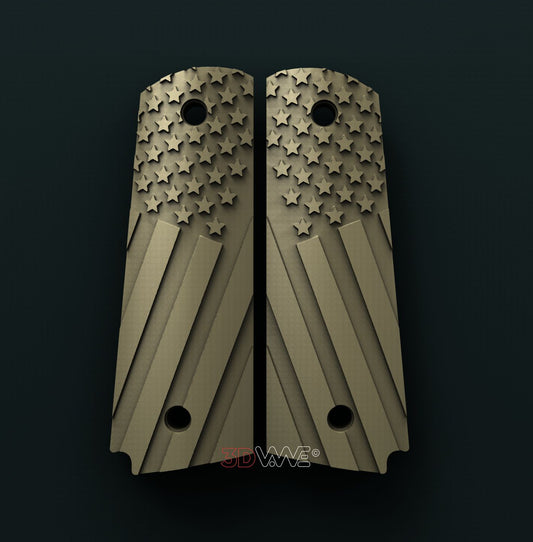 1911 GRIP 3D STL 3DWave