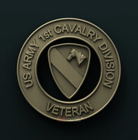 Thumbnail for 1st CAVALRY DIVISION VETERAN 3D STL 3DWave