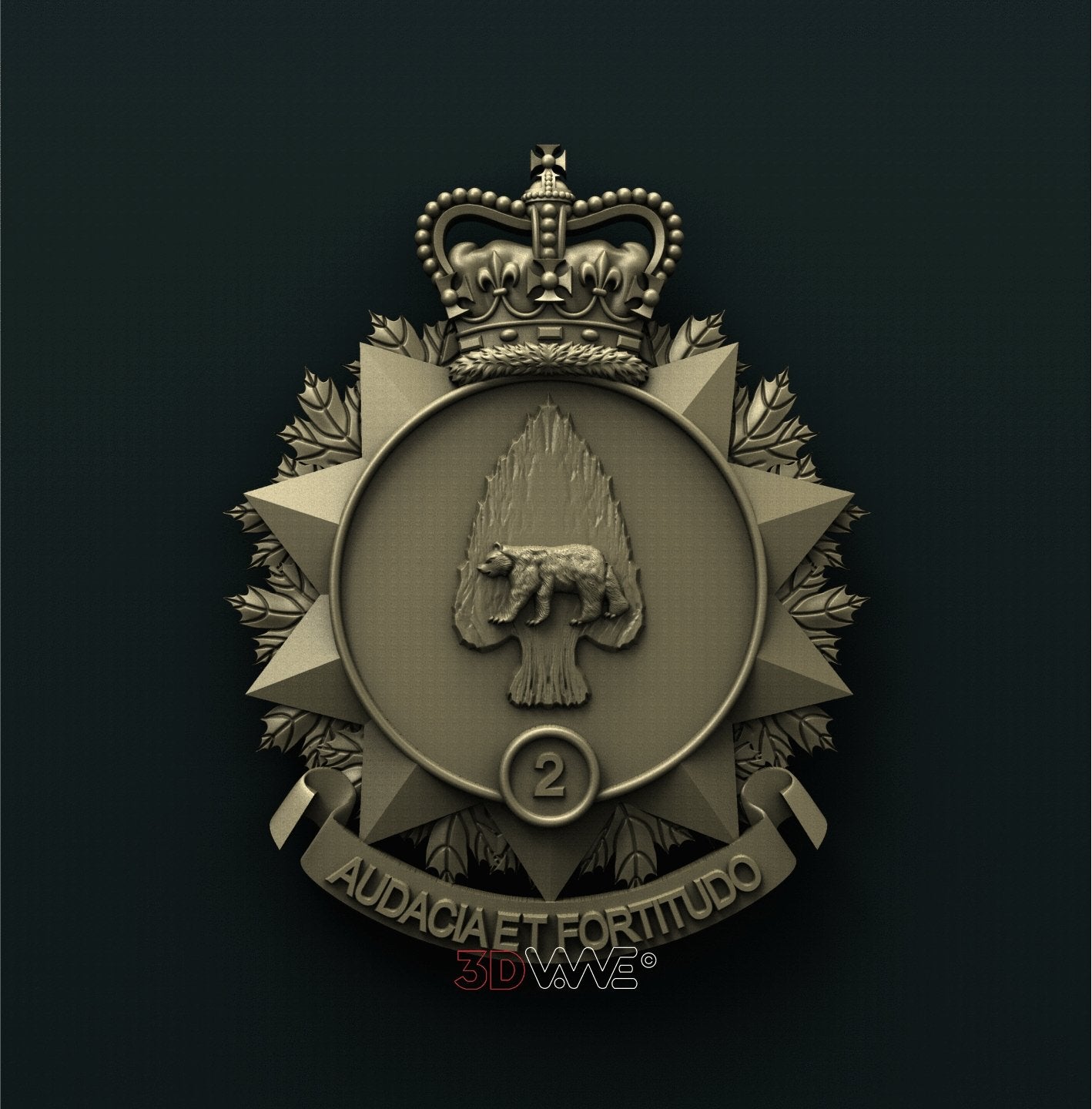 2 CANADIAN MECHANIZED BRIGADE GROUP 3D STL 3DWave