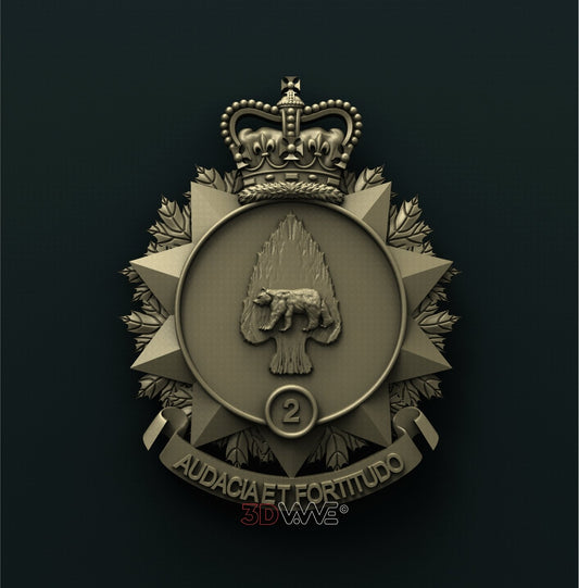 2 CANADIAN MECHANIZED BRIGADE GROUP 3D STL 3DWave