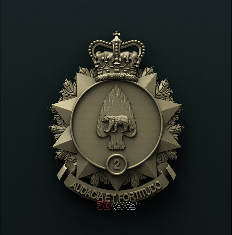 2 CANADIAN MECHANIZED BRIGADE GROUP 3D STL 3DWave