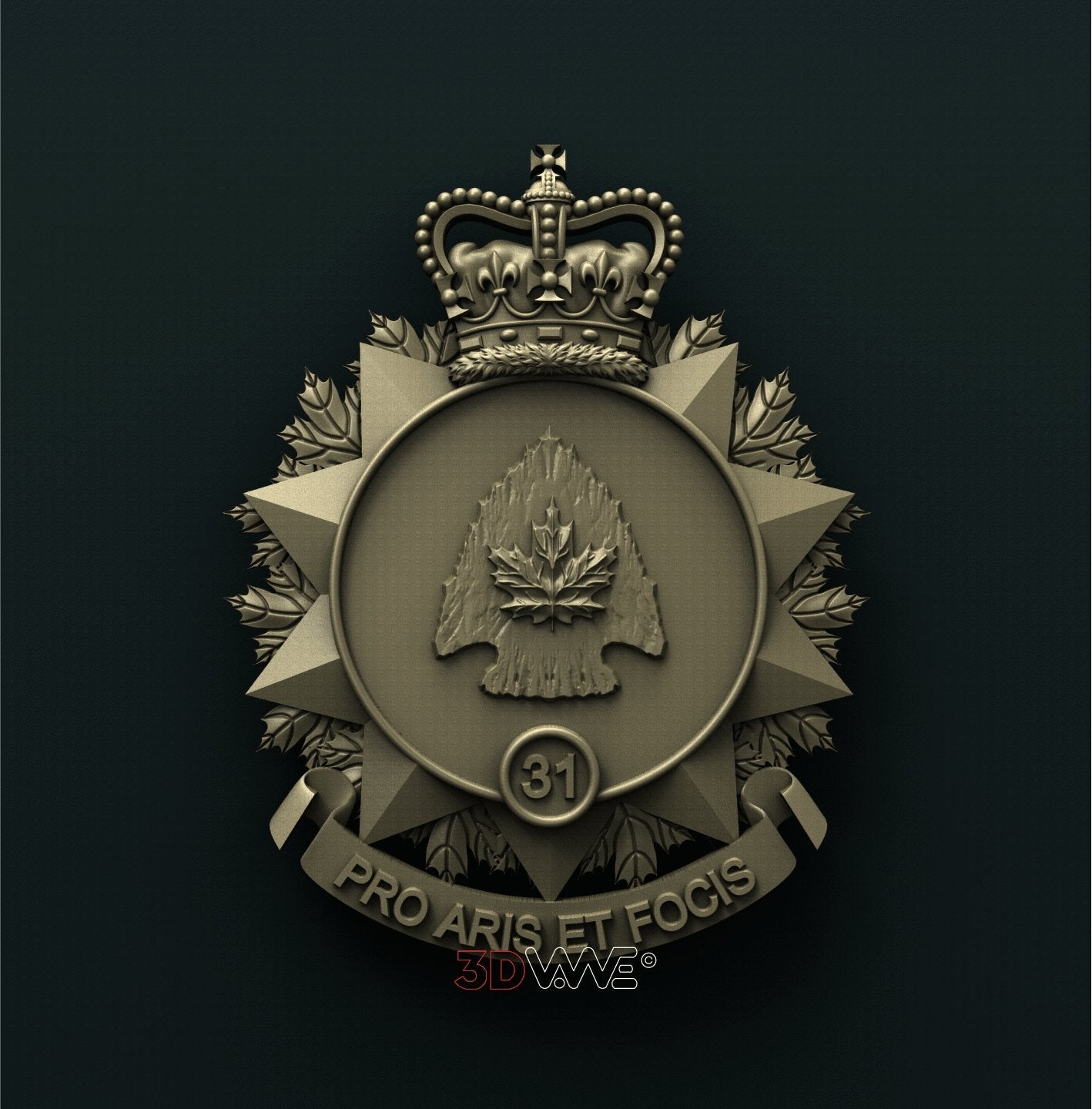 31 CANADIAN BRIGADE GROUP 3D STL 3DWave