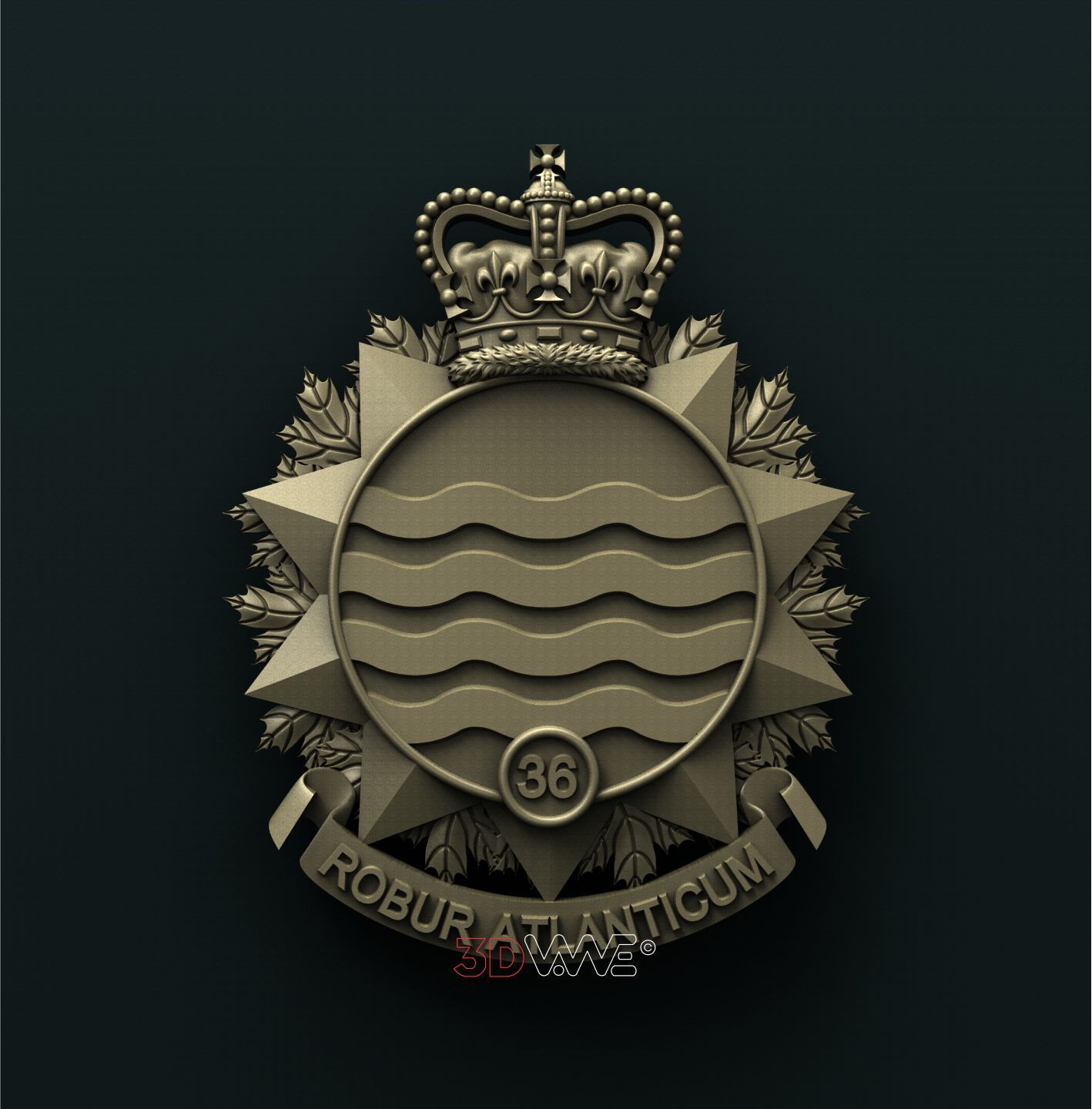 36 CANADIAN BRIGADE GROUP 3D STL 3DWave