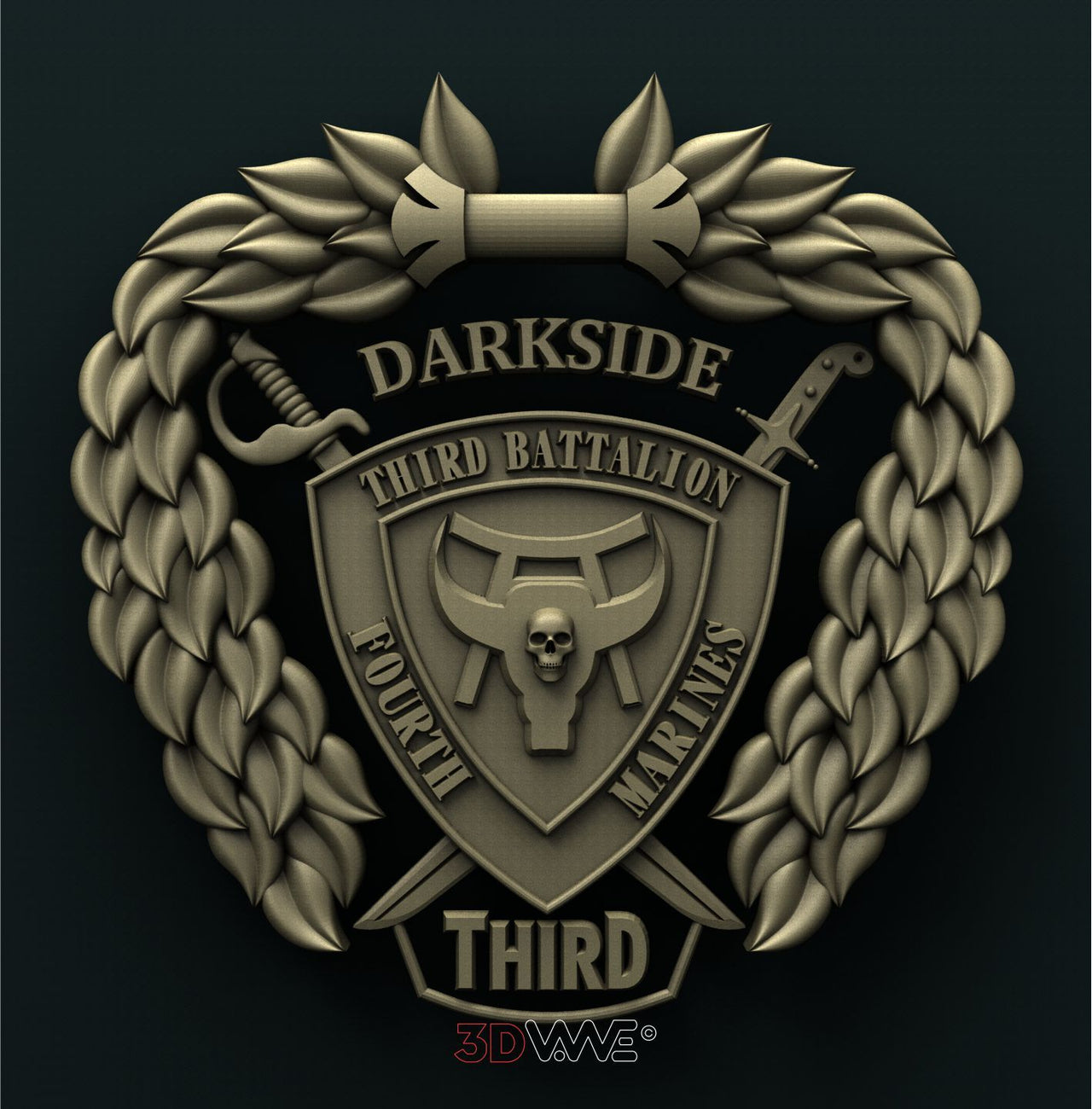 3rd BATTALION 4th MARINES 3D STL 3DWave