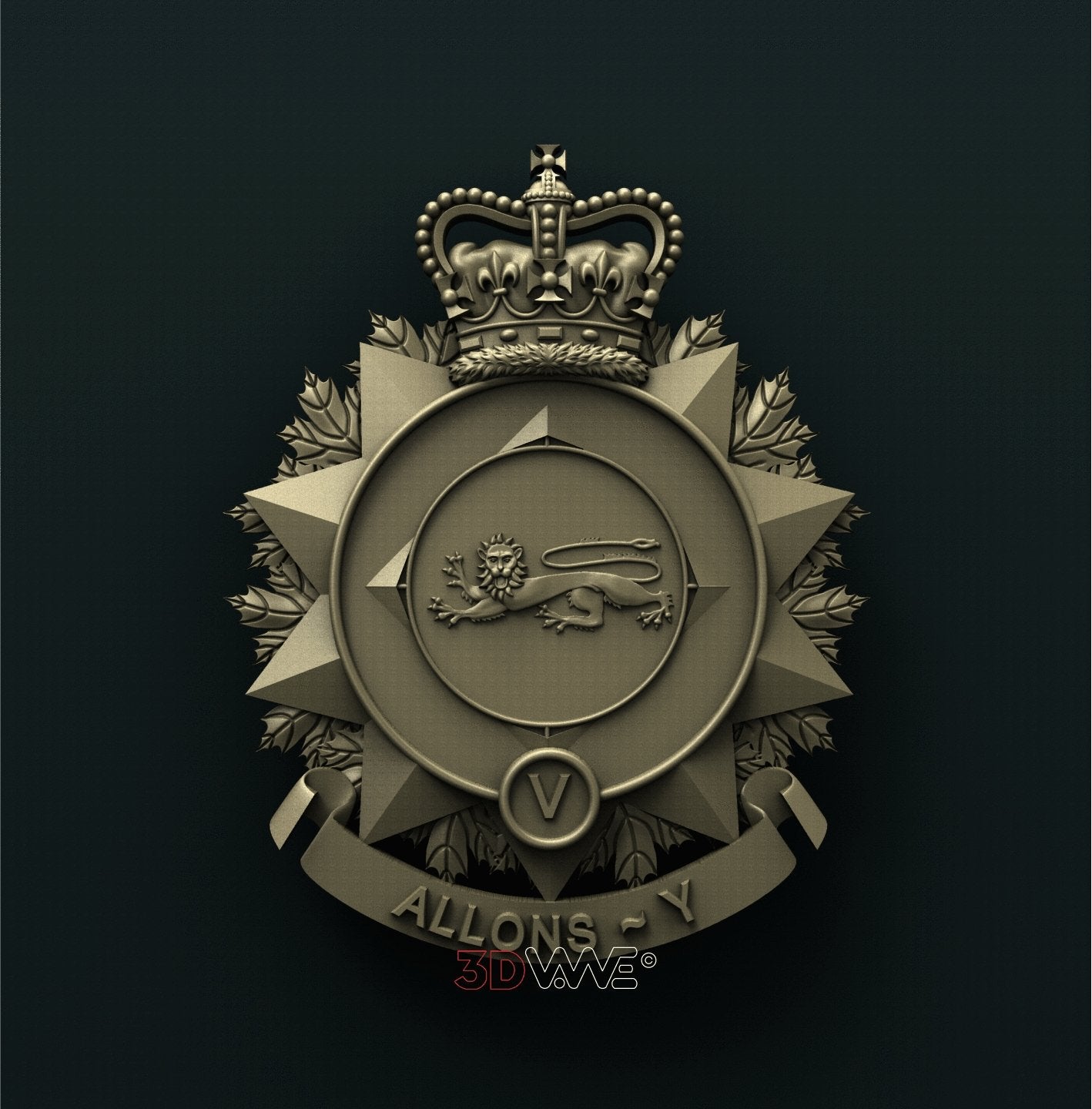 5 CANADIAN MECHANIZED BRIGADE GROUP 3D STL 3DWave