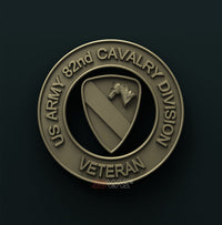 Thumbnail for 82nd CAVALRY DIVISION 3D STL 3DWave