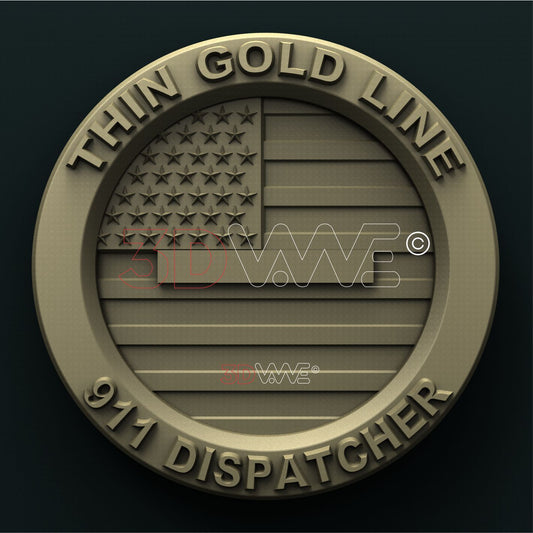 911 DISPATCHER 3D STL 3DWave