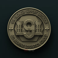 Thumbnail for 9th ENGINEER SUPPORT BATTALION 3d MARINE LOGISTIC GROUP 3D STL 3DWave