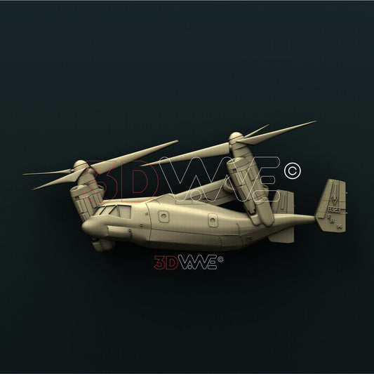 AIRPLANE 3D STL 3DWave