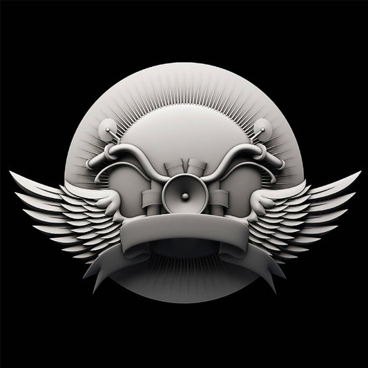 American bike emblem 3d stl Robert