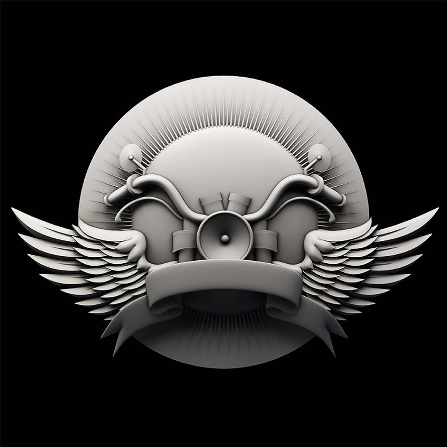 American bike emblem 3d stl Robert