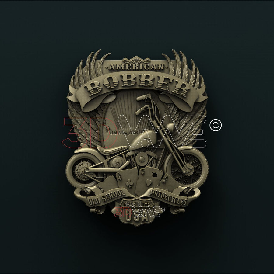 AMERICAN BOBBER 3D STL 3DWave