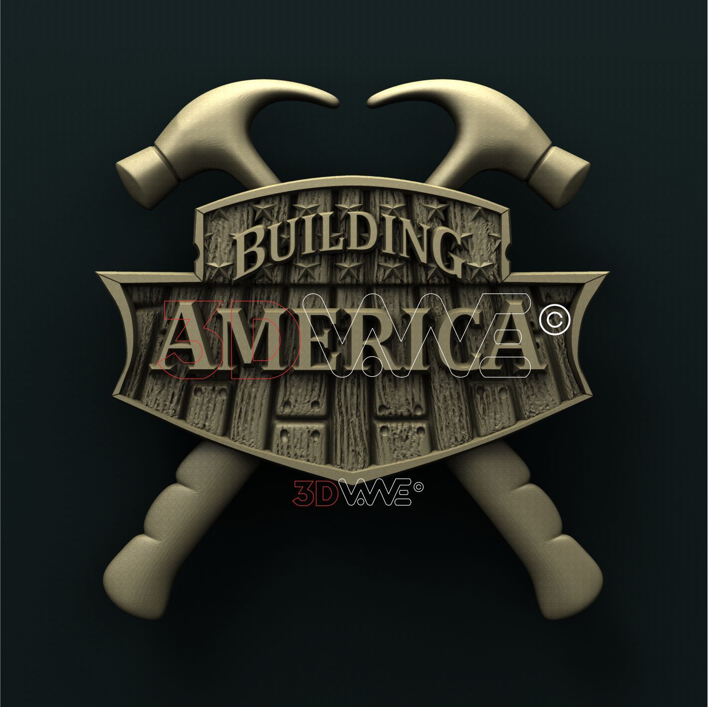 AMERICAN CARPENTER 3D STL 3DWave