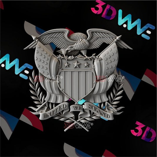 AMERICAN EAGLE 3d stl 3DWave.us