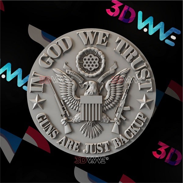 AMERICAN EAGLE 3d stl 3DWave.us