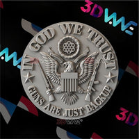 Thumbnail for AMERICAN EAGLE 3d stl 3DWave.us