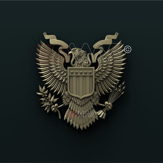 AMERICAN EAGLE 3d stl 3DWave