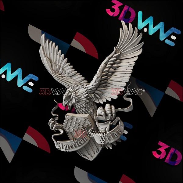 AMERICAN EAGLE 3d stl 3DWave