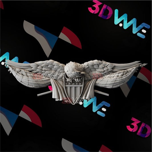 AMERICAN EAGLE 3d stl 3DWave.us
