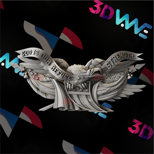 AMERICAN EAGLE 3d stl 3DWave.us