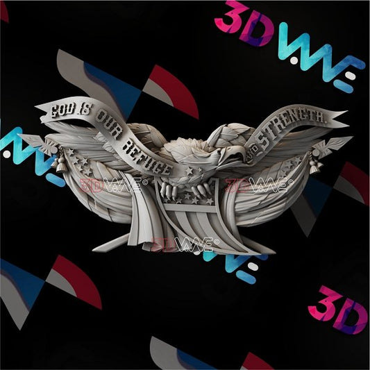 AMERICAN EAGLE 3d stl 3DWave.us