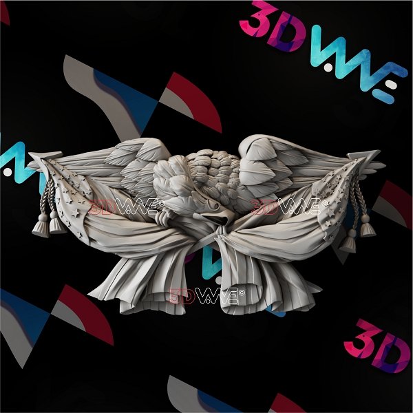 AMERICAN EAGLE 3d stl 3DWave.us