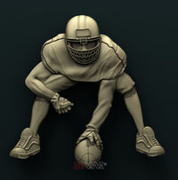 Thumbnail for AMERICAN FOOTBALL PLAYER 3D STL 3DWave